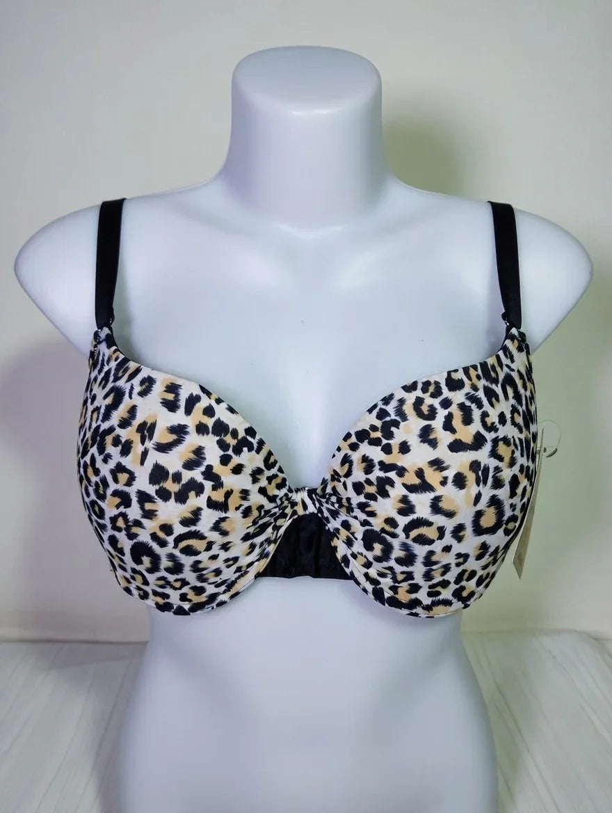 Leopard Print Support Bra - Rahma Essentials