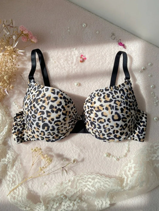 Leopard Print Support Bra - Rahma Essentials